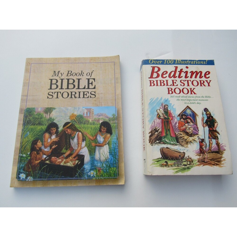 Bedtime Bible Story Book Daniel Partner 1995 Illustrated Children's Bible